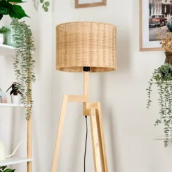 Luminaires Scandinaves-hofstein Cavaca Lampadaire Écru, 1 lumière