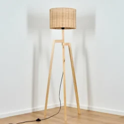 Luminaires Scandinaves-hofstein Cavaca Lampadaire Écru, 1 lumière