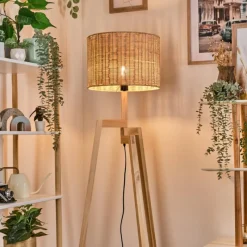 Luminaires Scandinaves-hofstein Cavaca Lampadaire Écru, 1 lumière