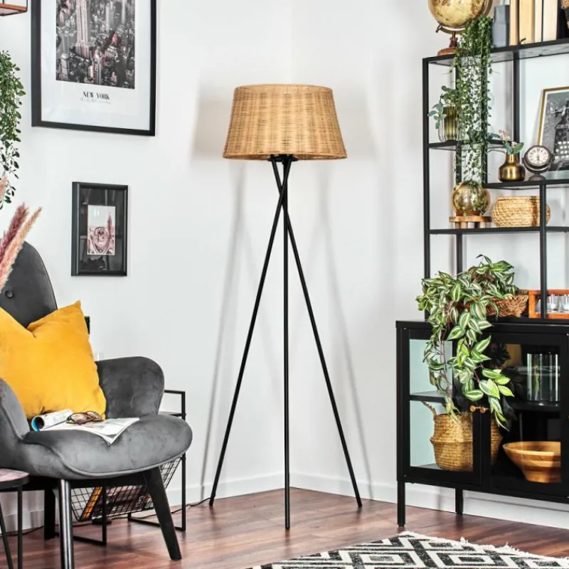 Luminaires Scandinaves-hofstein Cavaca Lampadaire Écru, 1 lumière