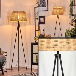 Luminaires Scandinaves-hofstein Cavaca Lampadaire Écru, 1 lumière