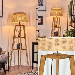 Luminaires Scandinaves-hofstein Cavaca Lampadaire Écru, 1 lumière