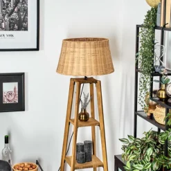 Luminaires Scandinaves-hofstein Cavaca Lampadaire Écru, 1 lumière