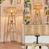 Luminaires Scandinaves-hofstein Cavaca Lampadaire Écru, 1 lumière