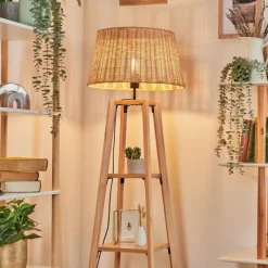 Luminaires Scandinaves-hofstein Cavaca Lampadaire Écru, 1 lumière