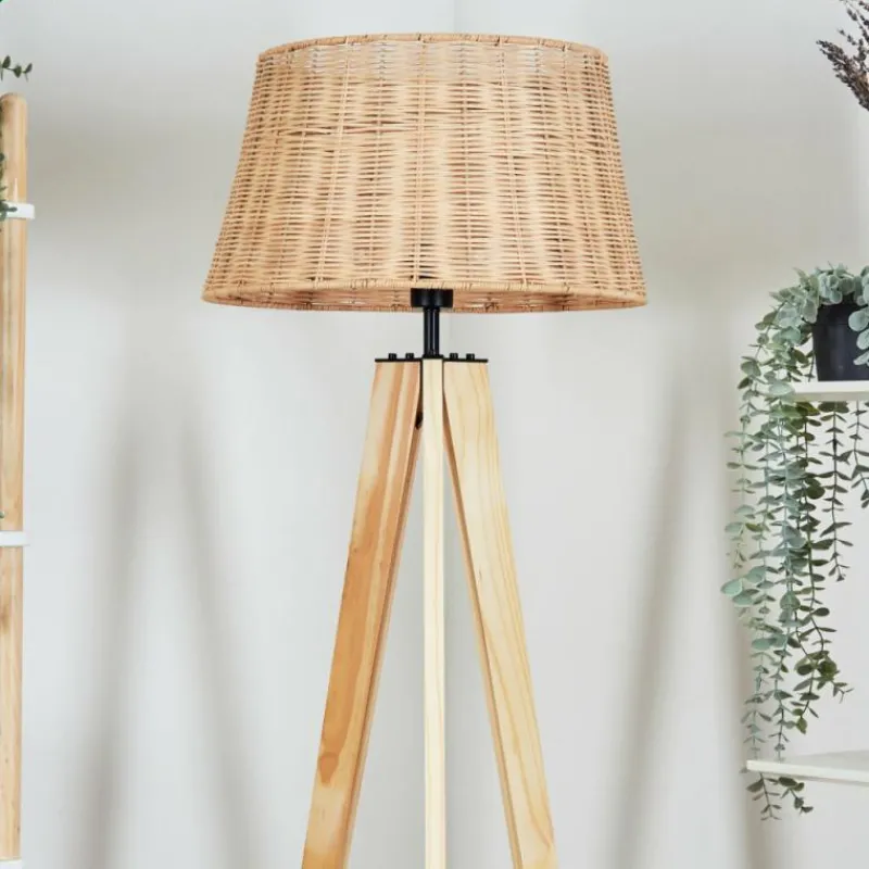 Luminaires Scandinaves-hofstein Cavaca Lampadaire Écru, 1 lumière