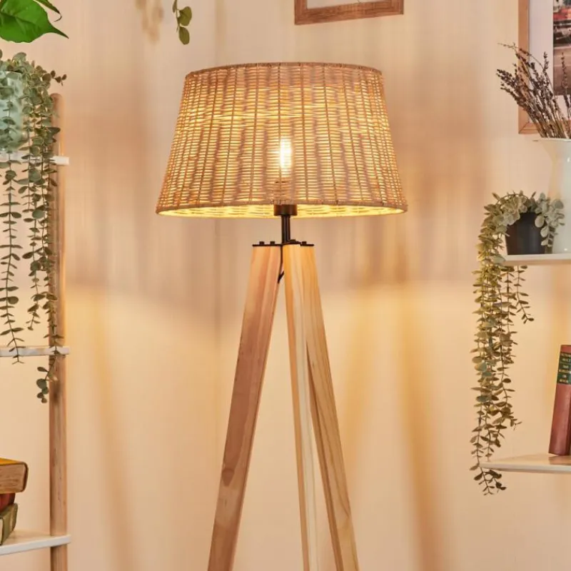 Luminaires Scandinaves-hofstein Cavaca Lampadaire Écru, 1 lumière