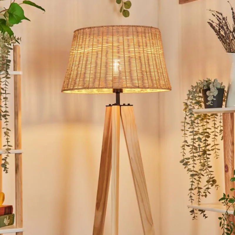 Luminaires Scandinaves-hofstein Cavaca Lampadaire Écru, 1 lumière