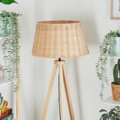 Luminaires Scandinaves-hofstein Cavaca Lampadaire Écru, 1 lumière