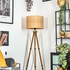 Luminaires Scandinaves-hofstein Cavaca Lampadaire Écru, 1 lumière