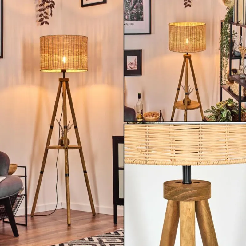 Luminaires Scandinaves-hofstein Cavaca Lampadaire Écru, 1 lumière