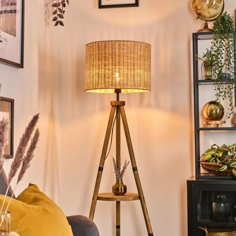 Luminaires Scandinaves-hofstein Cavaca Lampadaire Écru, 1 lumière