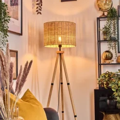 Luminaires Scandinaves-hofstein Cavaca Lampadaire Écru, 1 lumière