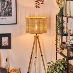 Luminaires Scandinaves-hofstein Cavaca Lampadaire Écru, 1 lumière