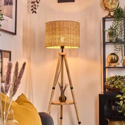 Luminaires Scandinaves-hofstein Cavaca Lampadaire Écru, 1 lumière