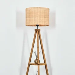 Luminaires Scandinaves-hofstein Cavaca Lampadaire Écru, 1 lumière