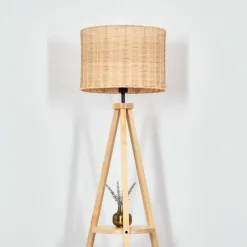 Luminaires Scandinaves-hofstein Cavaca Lampadaire Écru, 1 lumière