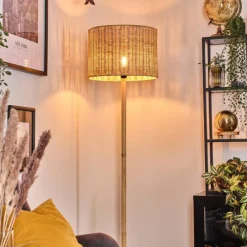 Luminaires Scandinaves-hofstein Cavaca Lampadaire Écru, 1 lumière