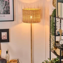 Luminaires Scandinaves-hofstein Cavaca Lampadaire Écru, 1 lumière