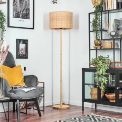 Luminaires Scandinaves-hofstein Cavaca Lampadaire Écru, 1 lumière