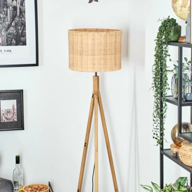Luminaires Scandinaves-hofstein Cavaca Lampadaire Écru, 1 lumière