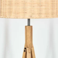 Luminaires Scandinaves-hofstein Cavaca Lampadaire Écru, 1 lumière