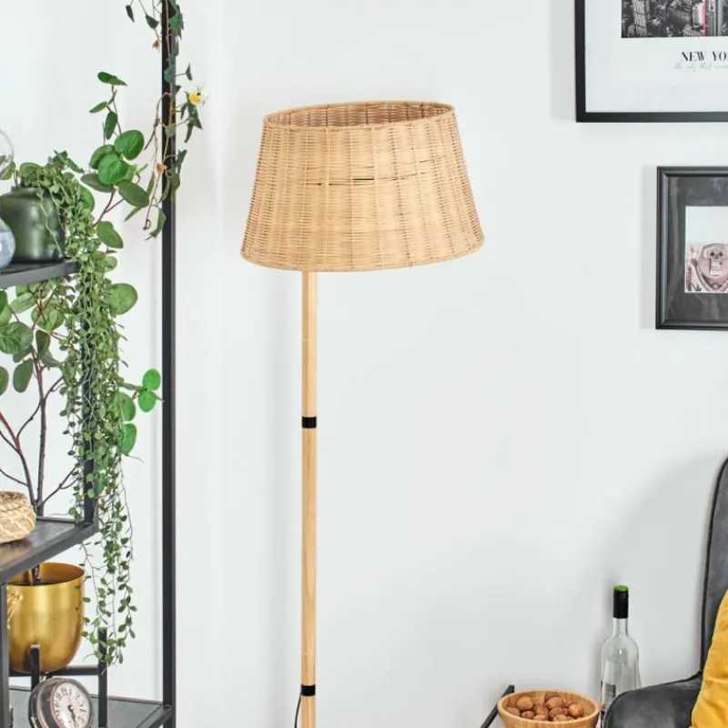Luminaires Scandinaves-hofstein Cavaca Lampadaire Écru, 1 lumière
