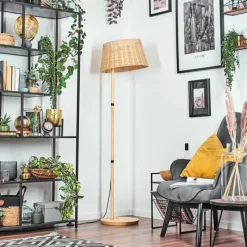 Luminaires Scandinaves-hofstein Cavaca Lampadaire Écru, 1 lumière