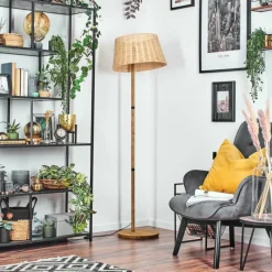 Luminaires Scandinaves-hofstein Cavaca Lampadaire Écru, 1 lumière