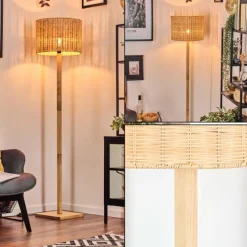 Luminaires Scandinaves-hofstein Cavaca Lampadaire Écru, 1 lumière