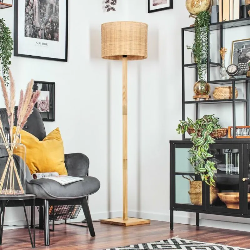 Luminaires Scandinaves-hofstein Cavaca Lampadaire Écru, 1 lumière