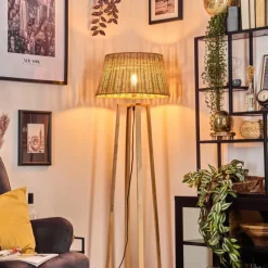 Luminaires Scandinaves-hofstein Cavaca Lampadaire Écru, 1 lumière