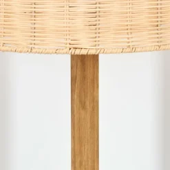 Luminaires Scandinaves-hofstein Cavaca Lampadaire Écru, Noir, 1 lumière