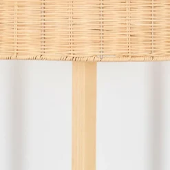 Luminaires Scandinaves-hofstein Cavaca Lampadaire Écru, Noir, 1 lumière