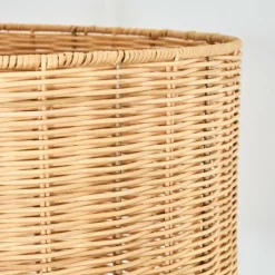 Luminaires Scandinaves-hofstein Cavaca Lampadaire Écru, Noir, 1 lumière