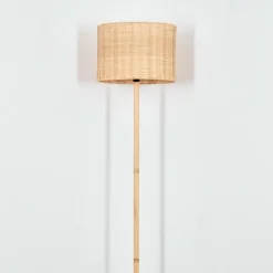 Luminaires Scandinaves-hofstein Cavaca Lampadaire Écru, Noir, 1 lumière