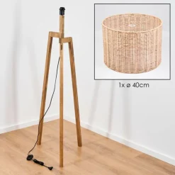 hofstein Cavaca Lampadaire, Liseuse Écru, 1 lumière