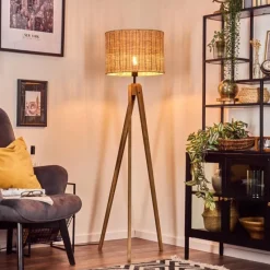 hofstein Cavaca Lampadaire, Liseuse Écru, 1 lumière