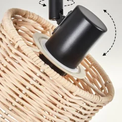 Luminaires Scandinaves-hofstein Cavaca Plafonnier Noir, 4 lumières