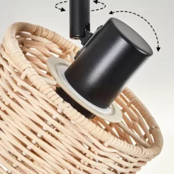 hofstein Cavaca Plafonnier Noir, 6 lumières