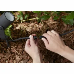 Luminaires Philips Câble rallonge d'extérieur 5m Philips Hue Noir