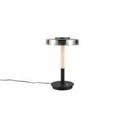 Suspension Verre Fumé-Luminaires Trio Celeste Lampe à poser LED Noir, 1 lumière