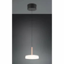 Luminaires Trio Celeste Suspension LED Brun, 1 lumière