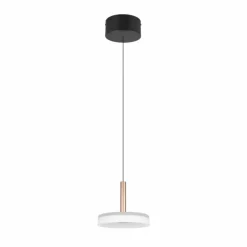 Luminaires Trio Celeste Suspension LED Brun, 1 lumière