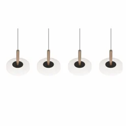Luminaires Trio Celeste Suspension LED Brun, 1 lumière