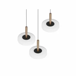Luminaires Trio Celeste Suspension LED Brun, 1 lumière