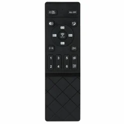 Luminaires Globo Lighting Celeste Ventilateur de plafond lumineux LED Noir, 1 lumière, Télécommandes