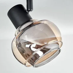 hofstein Cevio Plafonnier Noir, 4 lumières