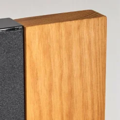 Suspension Verre Fumé-hofstein Chehalis Boule lumineuse, Lampadaire Écru, Noir, 6 lumières