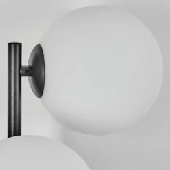 hofstein Chehalis Boule lumineuse, Applique murale Blanc, 3 lumières